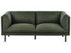 2 Seater Fabric Sofa Green