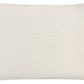 3 Seater Fabric Sofa with Ottoman White DALVIK