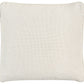 3 Seater Fabric Sofa with Ottoman White DALVIK