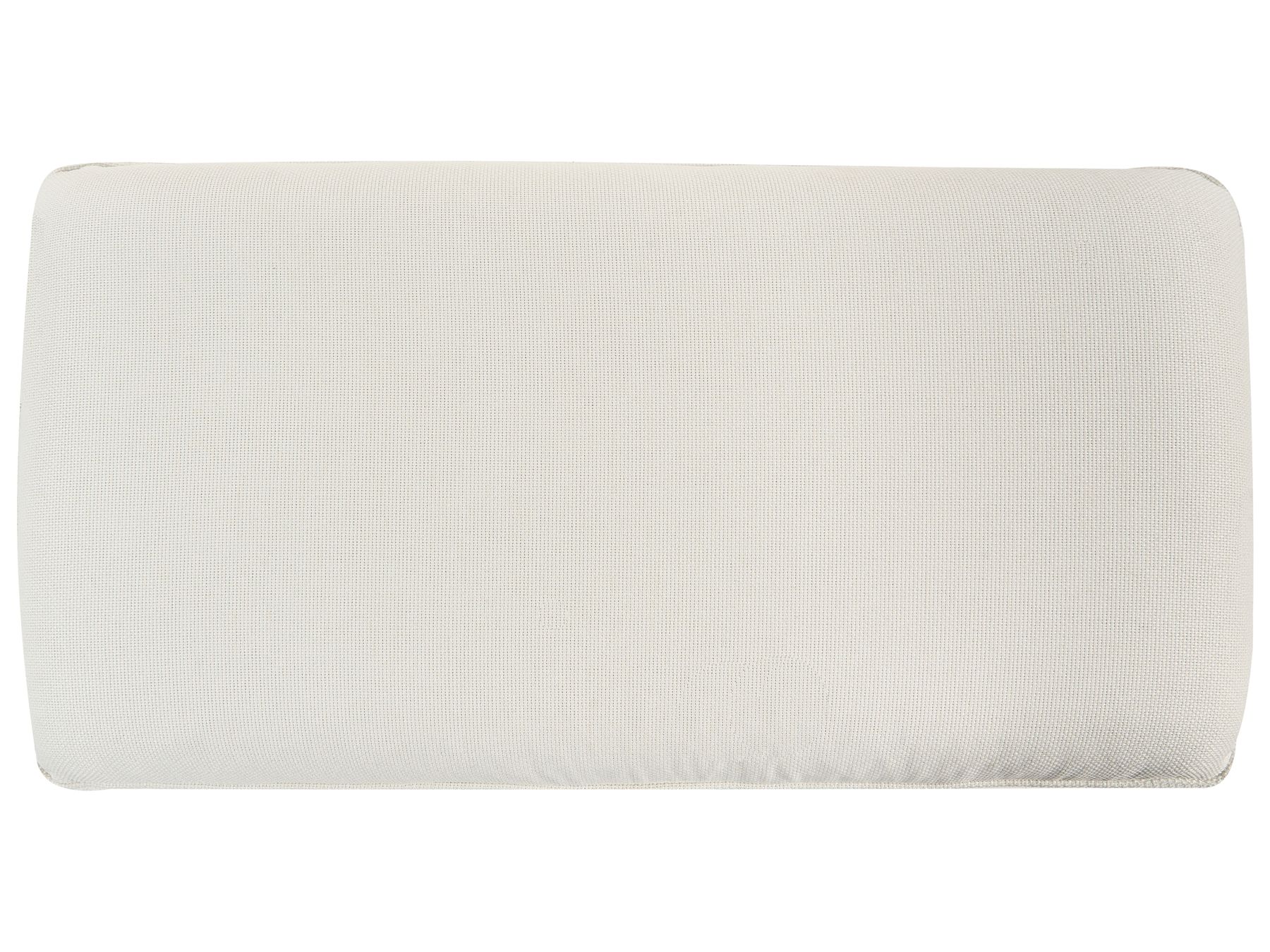 3 Seater Fabric Sofa with Ottoman White DALVIK