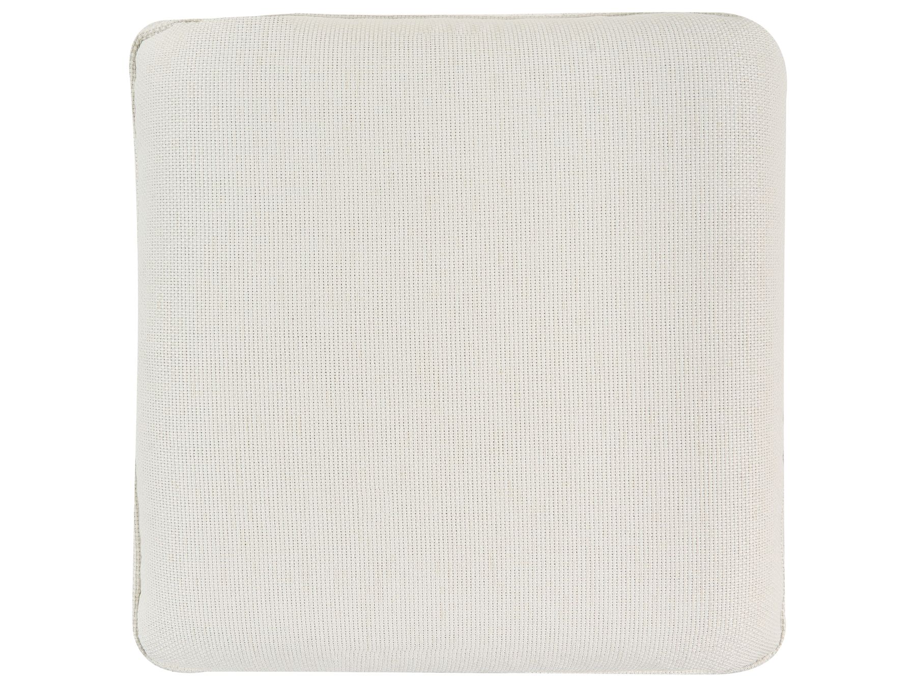 3 Seater Fabric Sofa with Ottoman White DALVIK